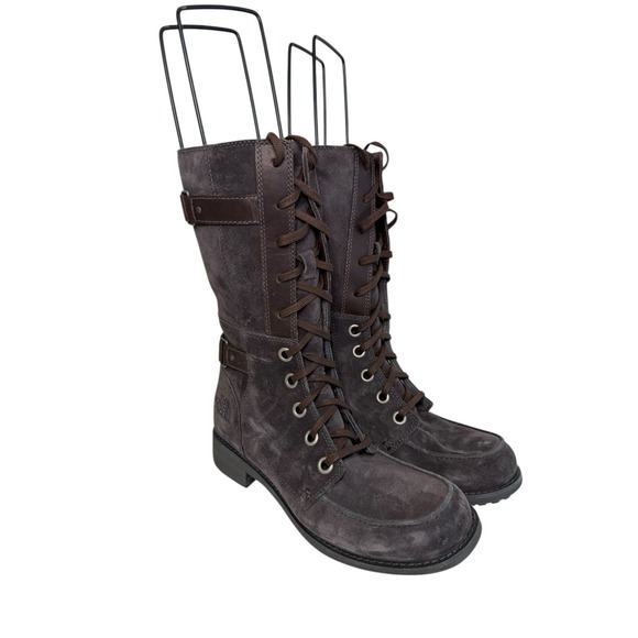 The North Face Bridgeton Lace Brown boots Women's Size 7 No Box - Picture 3 of 5